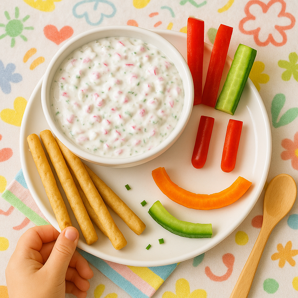 Radieschen-Quark-Dip